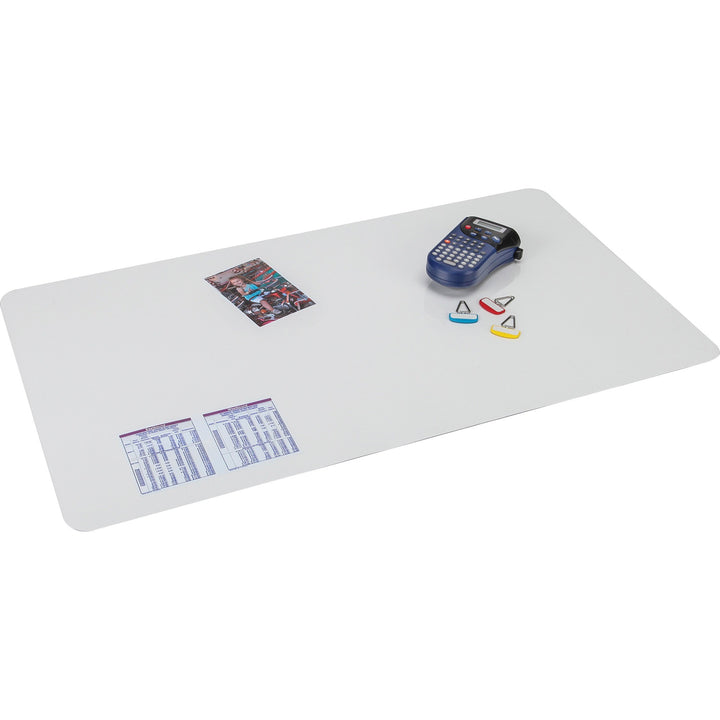 Image of Artistic® Antimicrobial Desk Pads, 19"x24", Clear