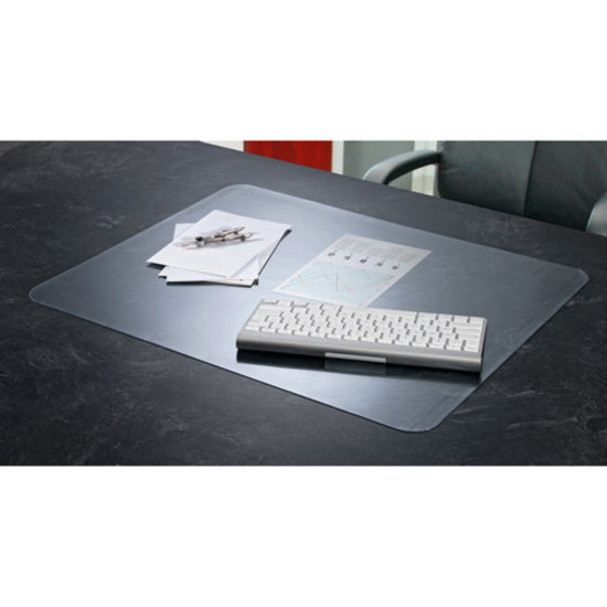 Image of Artistic® Antimicrobial Desk Pads, 19"x24", Clear