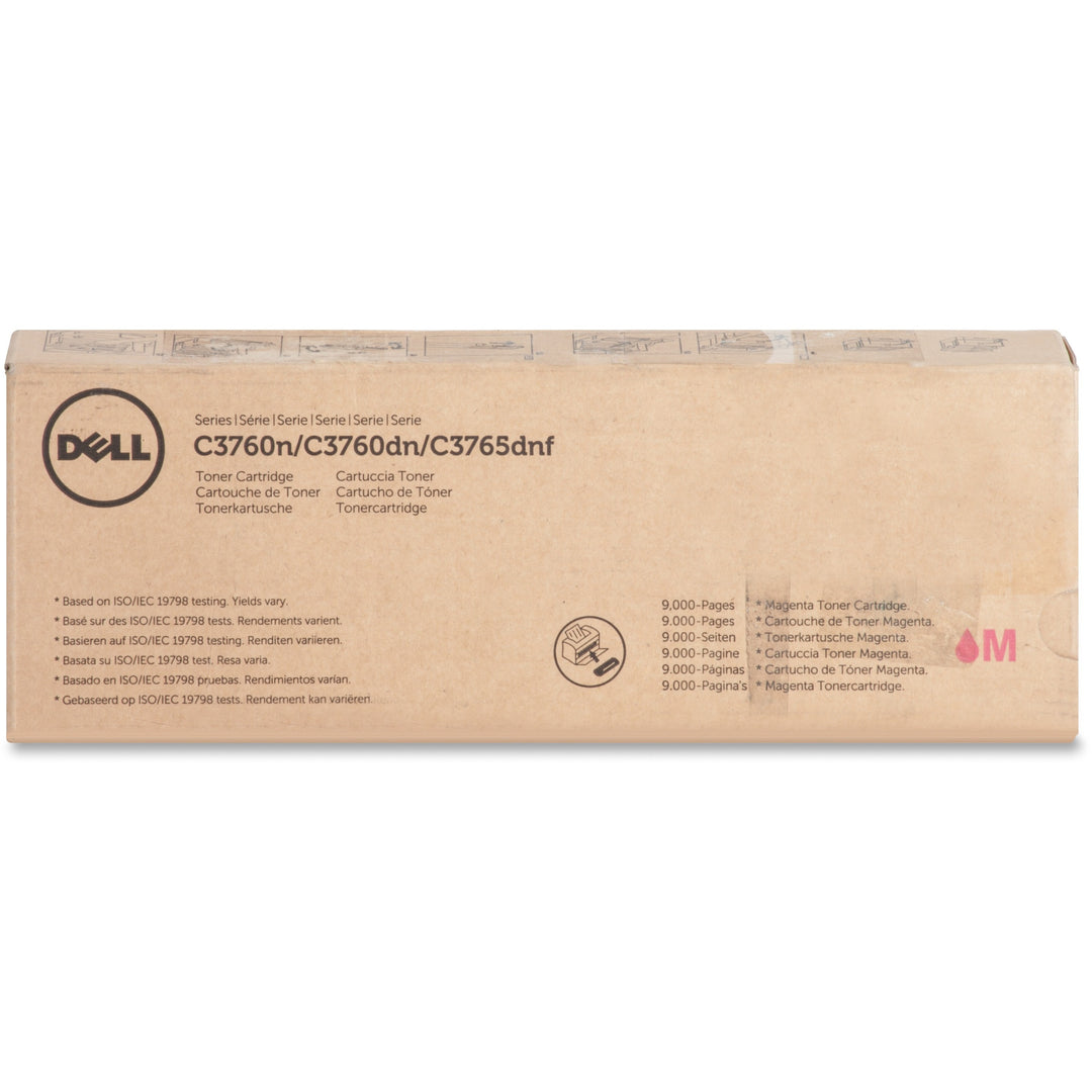 Image of Dell® Toner Cartridge, f/C3760/3765, 9000 Page Extra High Yld, MA