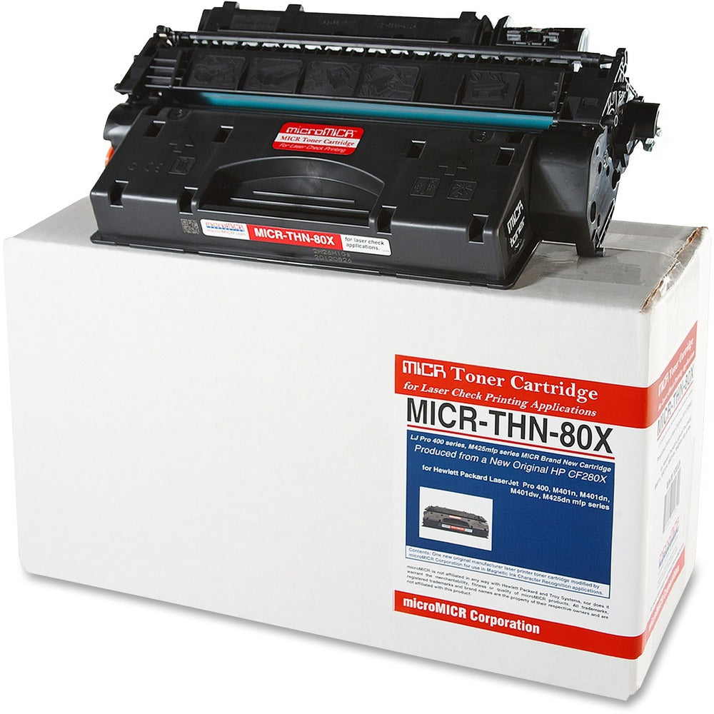 Image of MicroMICR MICR Toner Cartridge, f/HP LJ 400/M401, 6900 Yield, BK