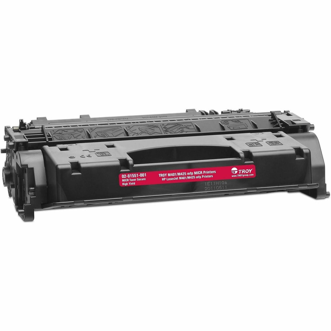 Image of TROY® 0281551001 80x High-Yield Micr Toner Secure, Alternative For Hp Cf280x, Black