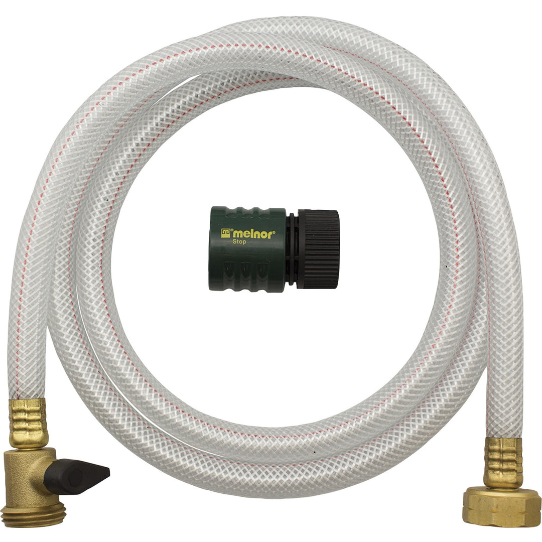 Image of Diversey 3191746 Care RTD Water Hose & Quick Connect Kit, Green, White, Gold, 1 Each
