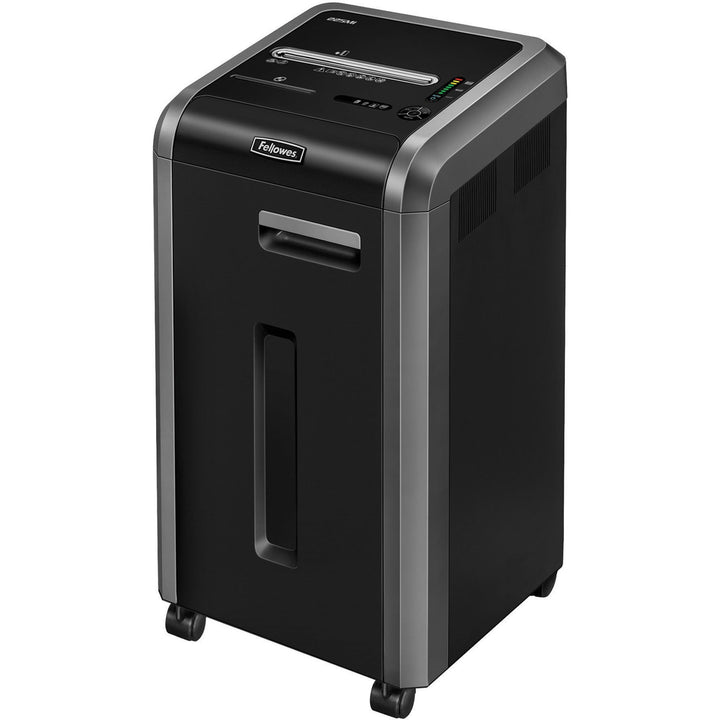 Image of Fellowes® Powershred 225mi 100% Jam Proof Micro-Cut Shredder, 16 Manual Sheet Capacity