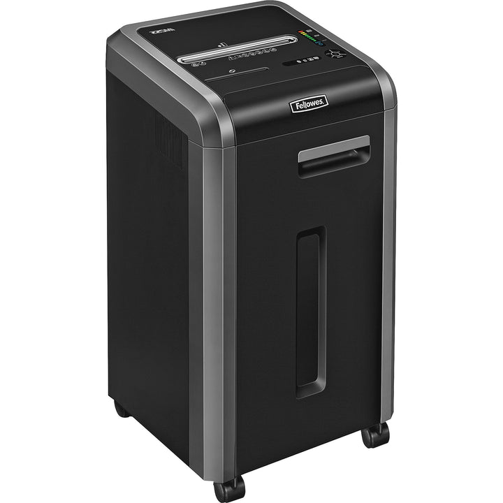 Image of Fellowes® Powershred 225mi 100% Jam Proof Micro-Cut Shredder, 16 Manual Sheet Capacity
