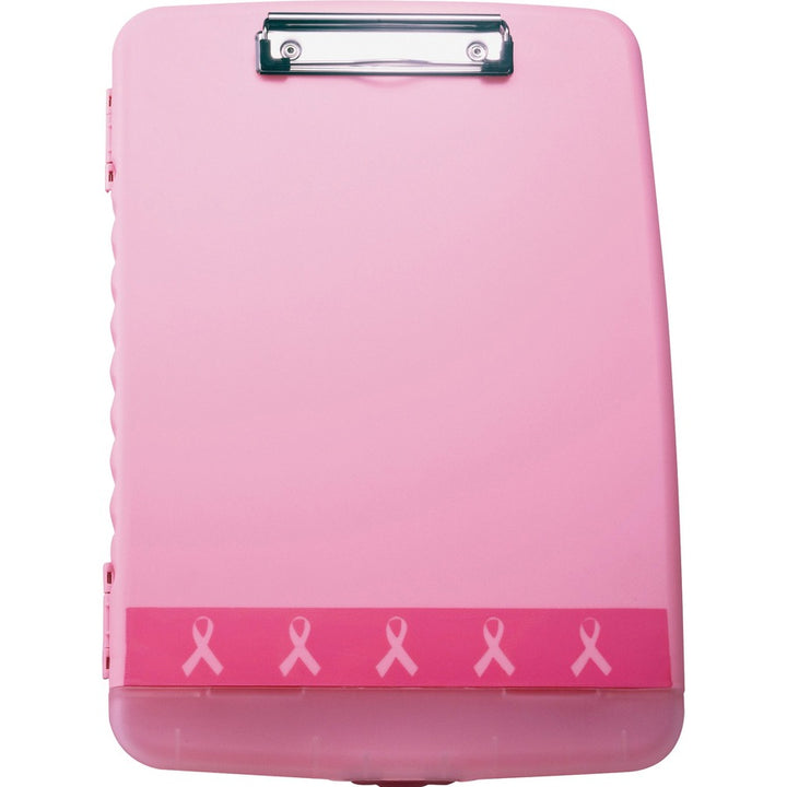 Image of Officemate Storage Clipboard, BCA, 14-1/2"x10"x1-1/4", Pink