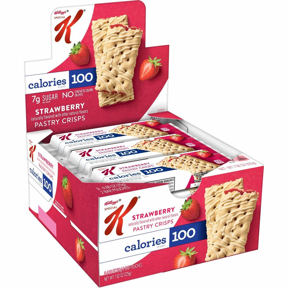 Image of Keebler® Special K Pastry Crisp, .88 oz. Pouch, 9/BX, Strawberry
