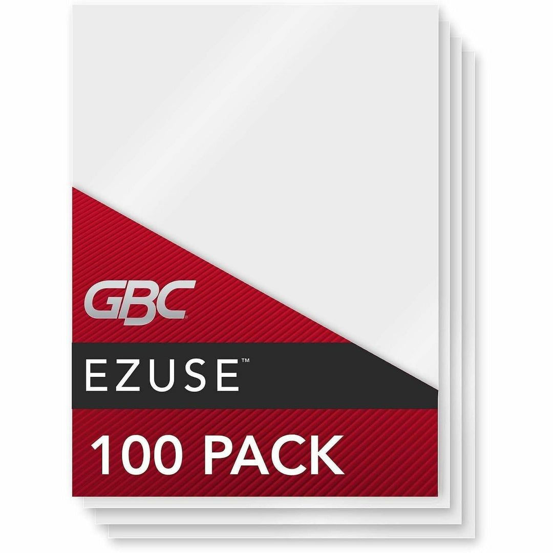 Image of GBC® Ezuse Thermal Laminating Pouches, 5 Mil, 9" X 14.5", Gloss Clear, 100/box
