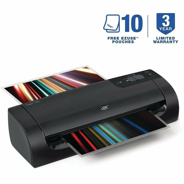 Image of GBC® Fusion 1000l Laminator, 9" Max Document Width, 5 Mil Max Document Thickness