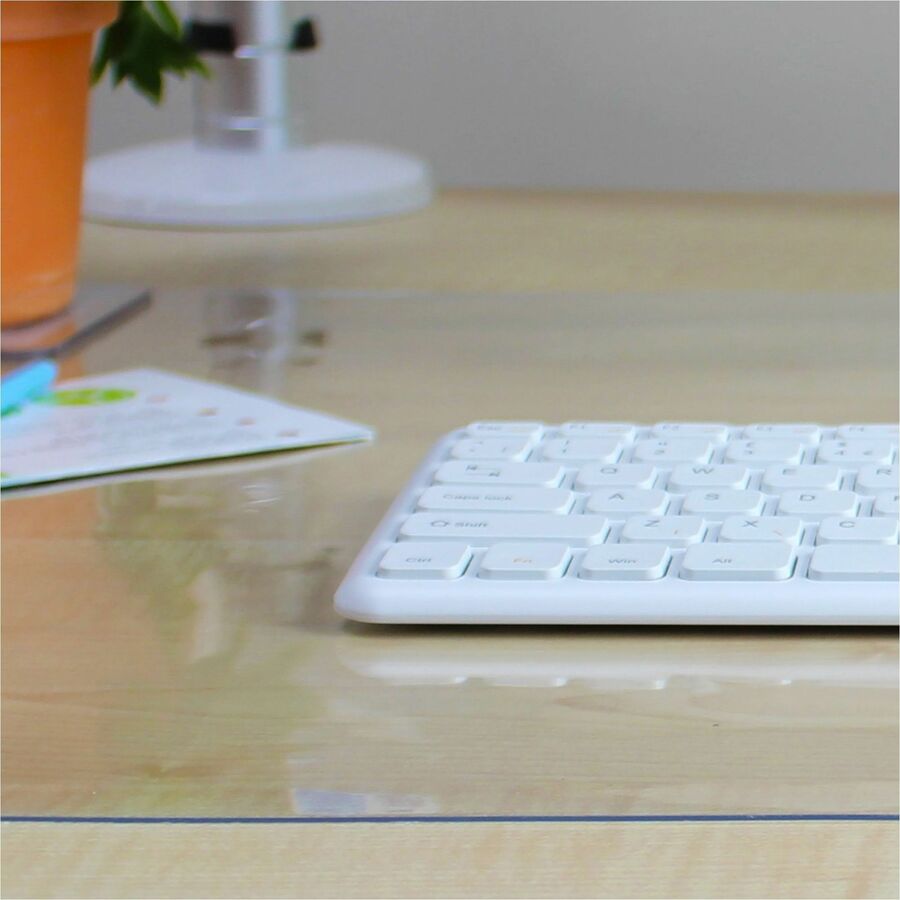 Image of Lorell Desk Pad, Rectangular, Nonglare, 24"x19", Clear