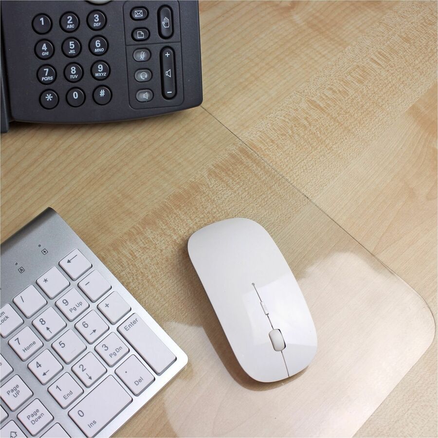 Image of Lorell Desk Pad, Rectangular, Nonglare, 24"x19", Clear