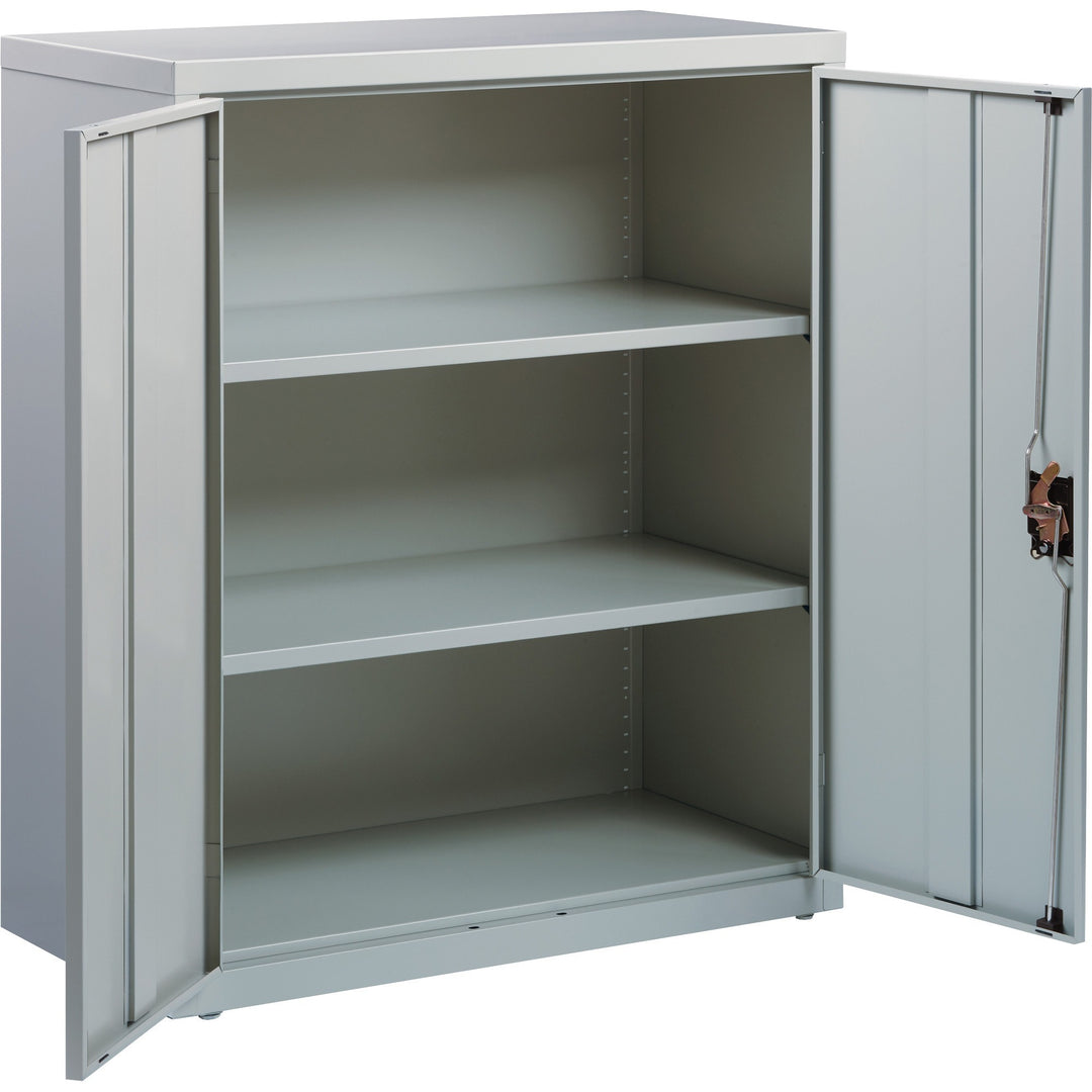 Image of Lorell Steel Storage Cabinets, 36"x18"x42", Light Gray