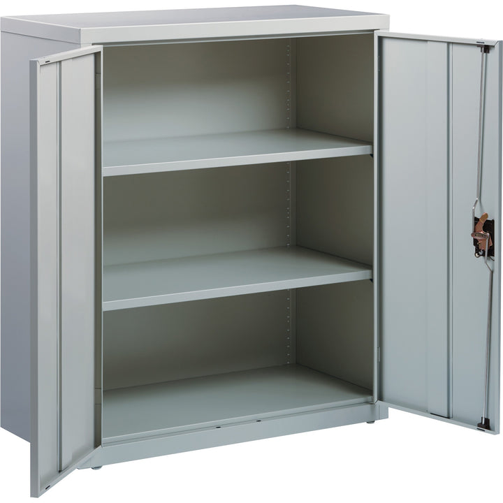 Image of Lorell Steel Storage Cabinets, 36"x18"x42", Light Gray