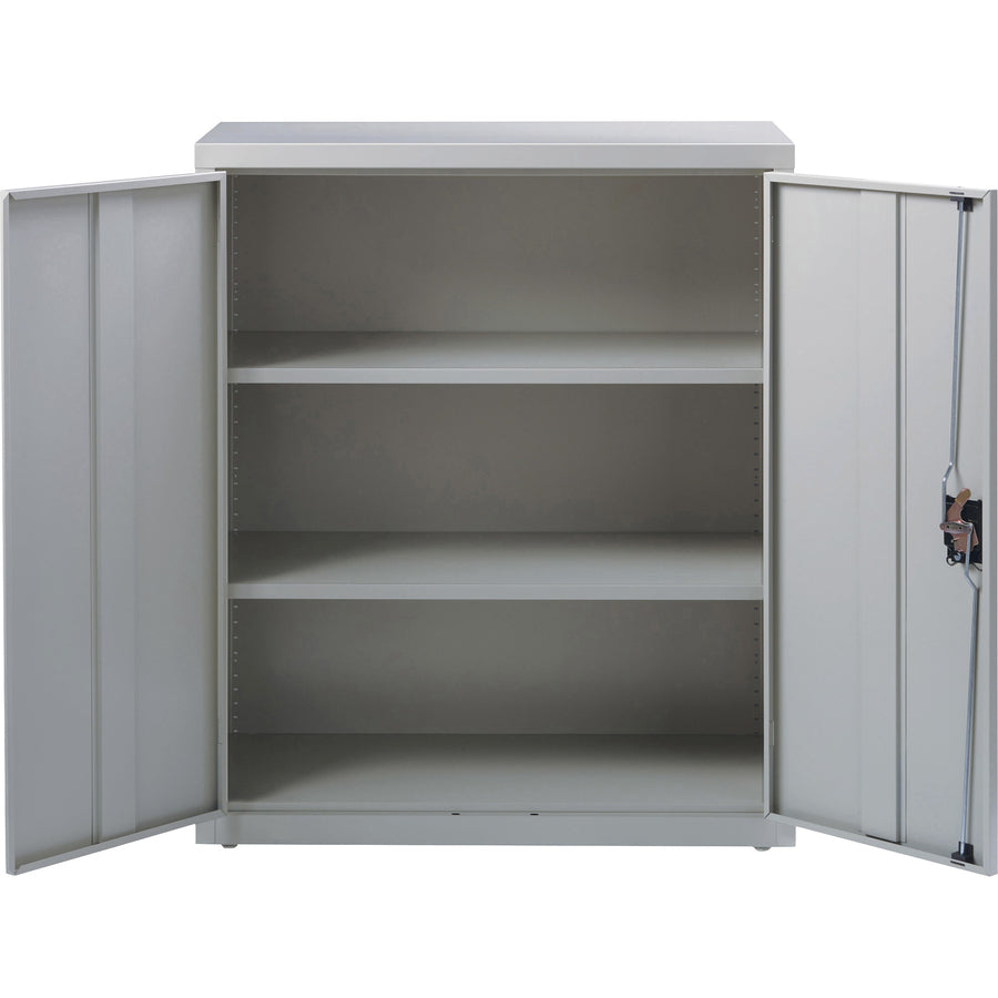 Image of Lorell Steel Storage Cabinets, 36"x18"x42", Light Gray