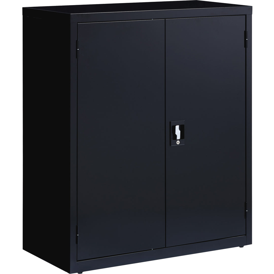 Image of Lorell Steel Storage Cabinets, 36"x18"x42", Black