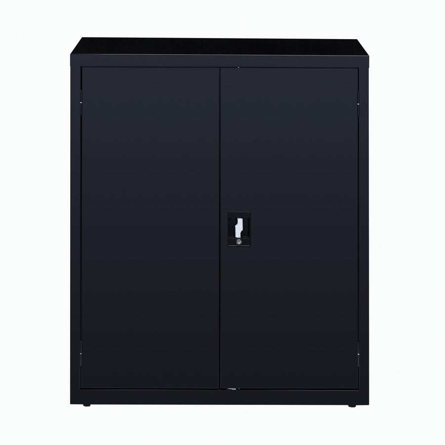 Image of Lorell Steel Storage Cabinets, 36"x18"x42", Black