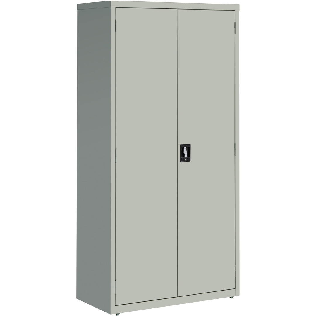 Image of Lorell Steel Storage Cabinets, 36"x18"x72", Light Gray