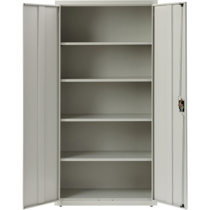 Image of Lorell Steel Storage Cabinets, 36"x18"x72", Light Gray