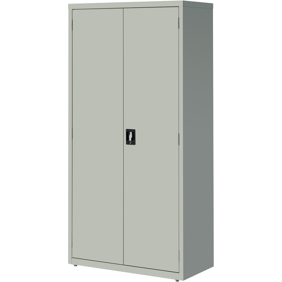 Image of Lorell Steel Storage Cabinets, 36"x18"x72", Light Gray