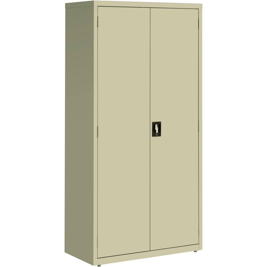 Image of Lorell Steel Storage Cabinets, 36"x18"x72", Putty