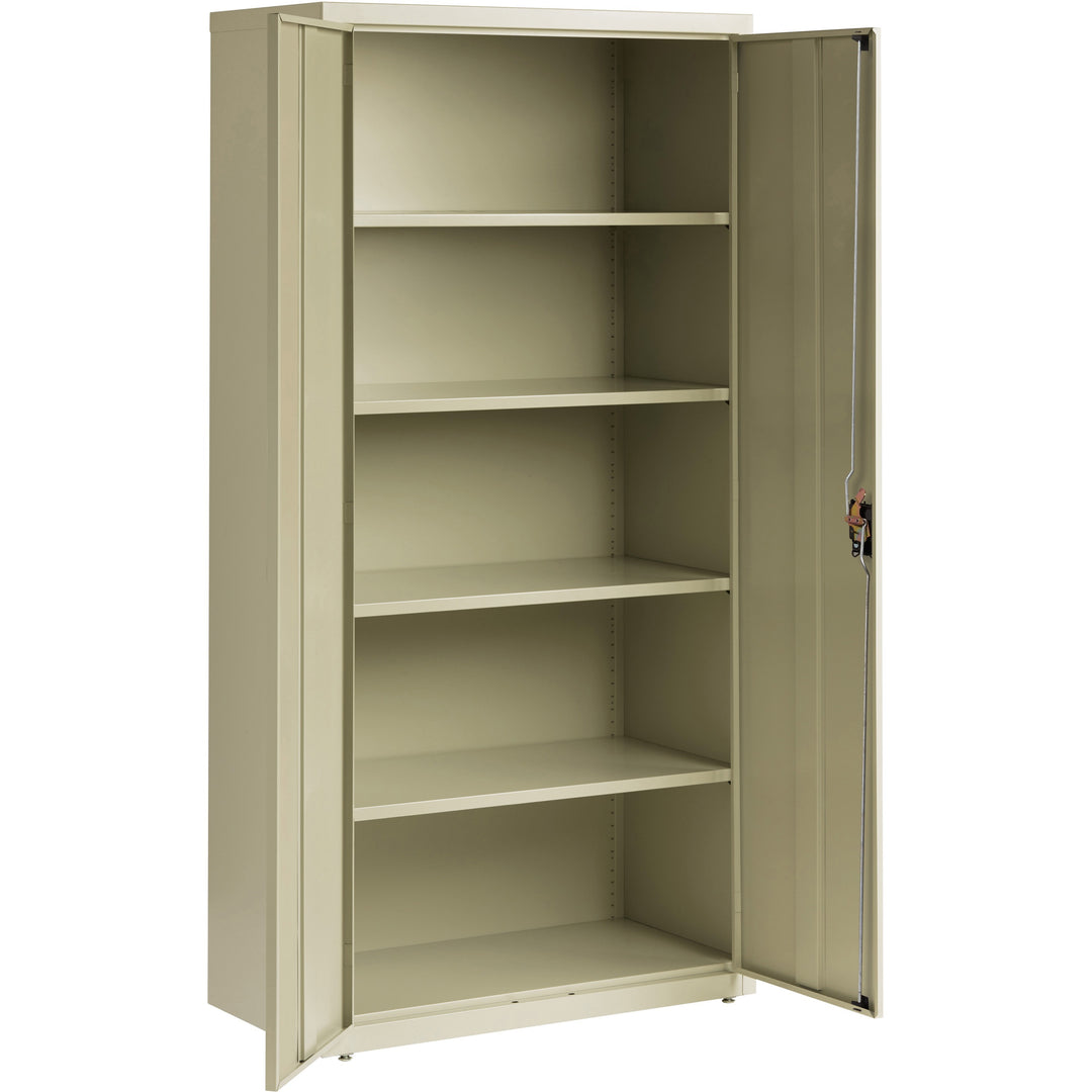 Image of Lorell Steel Storage Cabinets, 36"x18"x72", Putty