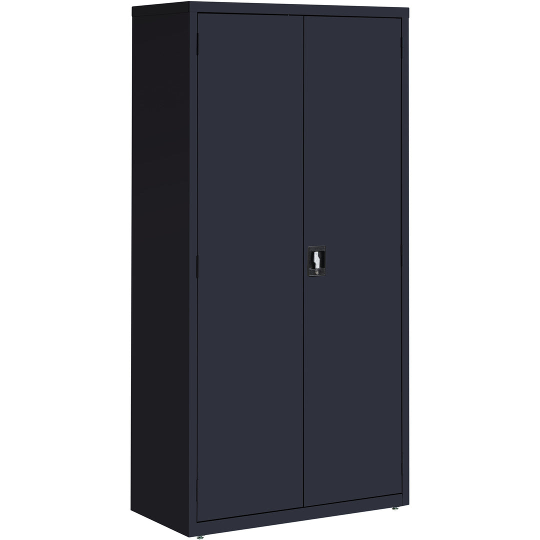 Image of Lorell Steel Storage Cabinets, 36"x18"x72", Black