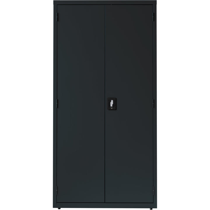 Image of Lorell Steel Storage Cabinets, 36"x18"x72", Black