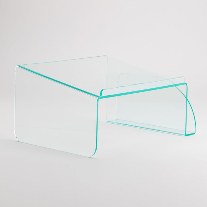 Image of Lorell Phone Stand, 11"x10"x5-1/2", Clear/Green
