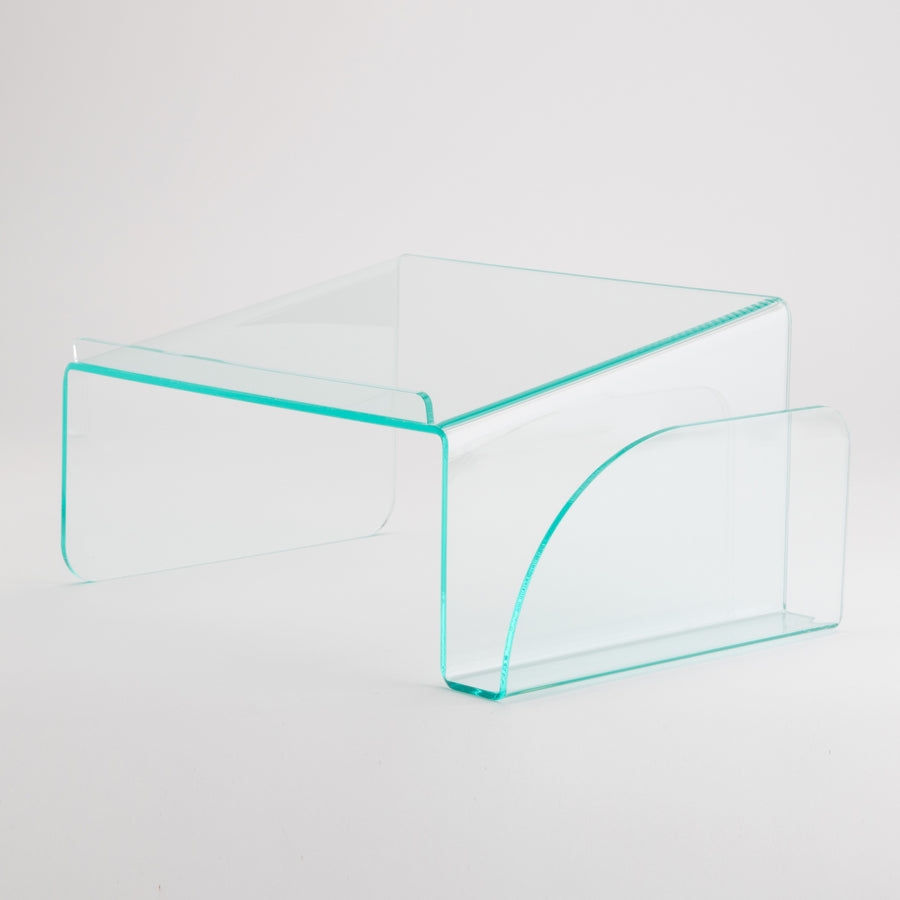 Image of Lorell Phone Stand, 11"x10"x5-1/2", Clear/Green