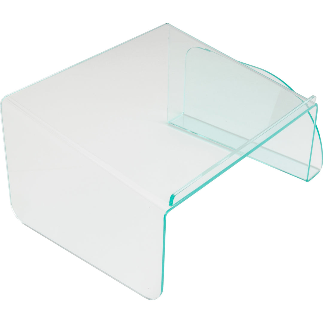 Image of Lorell Phone Stand, 11"x10"x5-1/2", Clear/Green