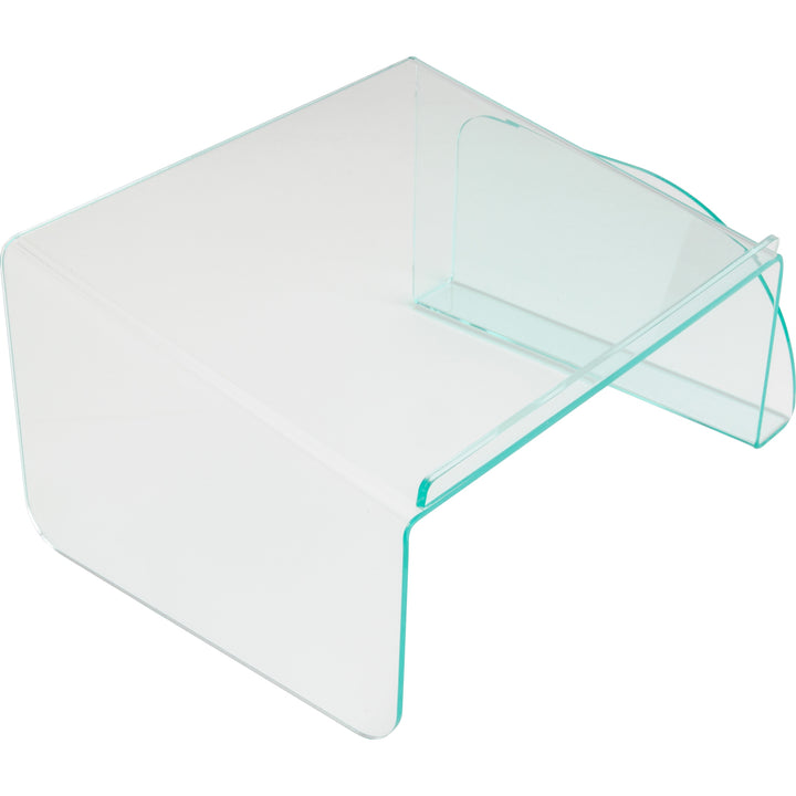 Image of Lorell Phone Stand, 11"x10"x5-1/2", Clear/Green