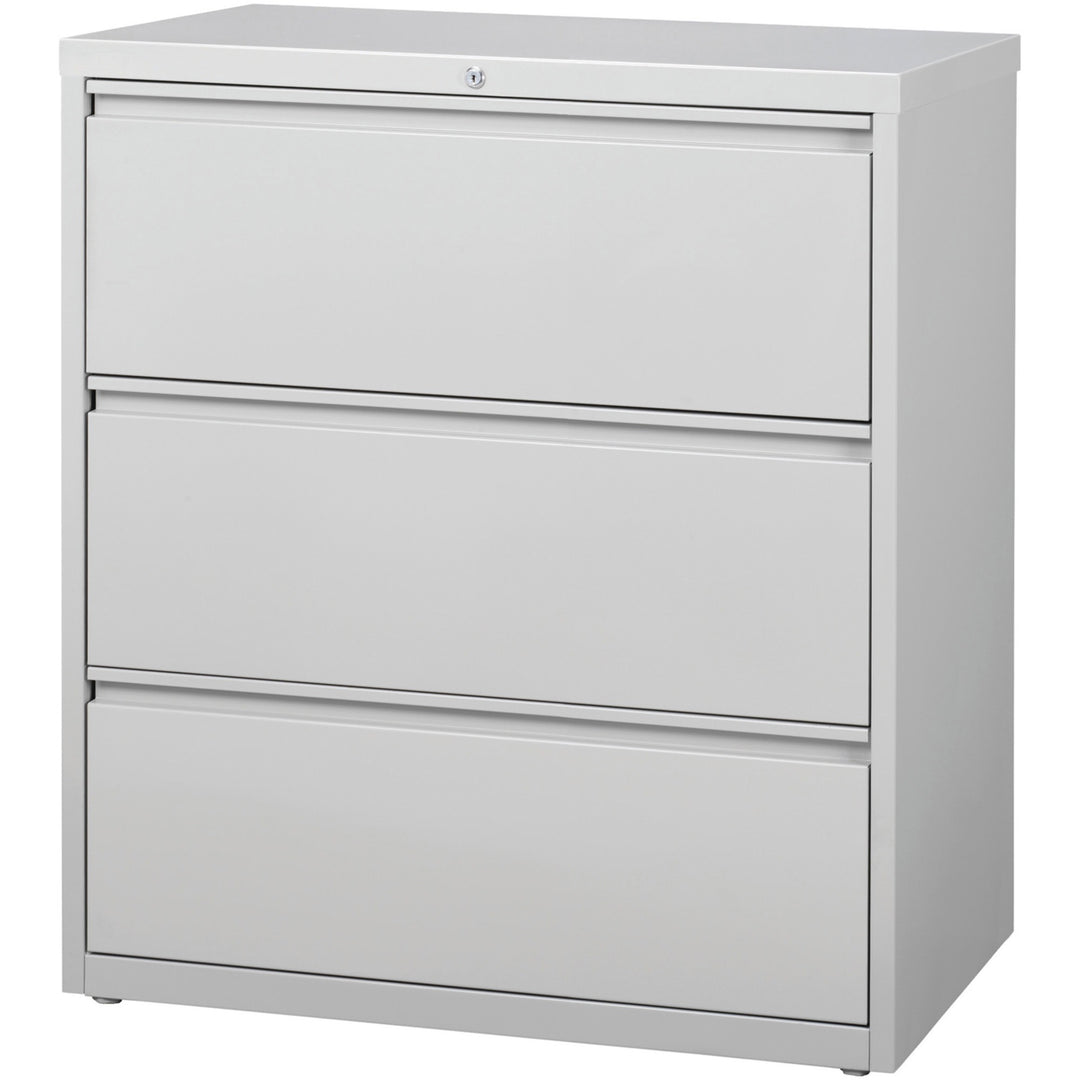 Image of Lorell Lateral File, 3DRW, 36"x18-5/8"x40-1/4", Lt Gray