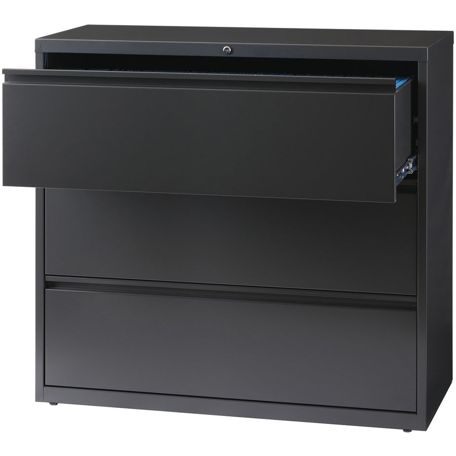 Image of Lorell Lateral File, 3DRW, 42"x18-5/8",40-1/4", Black