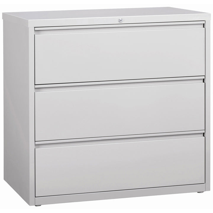 Image of Lorell Lateral File, 3DRW, 42"x18-5/8"x40-1/4", Lt Gray