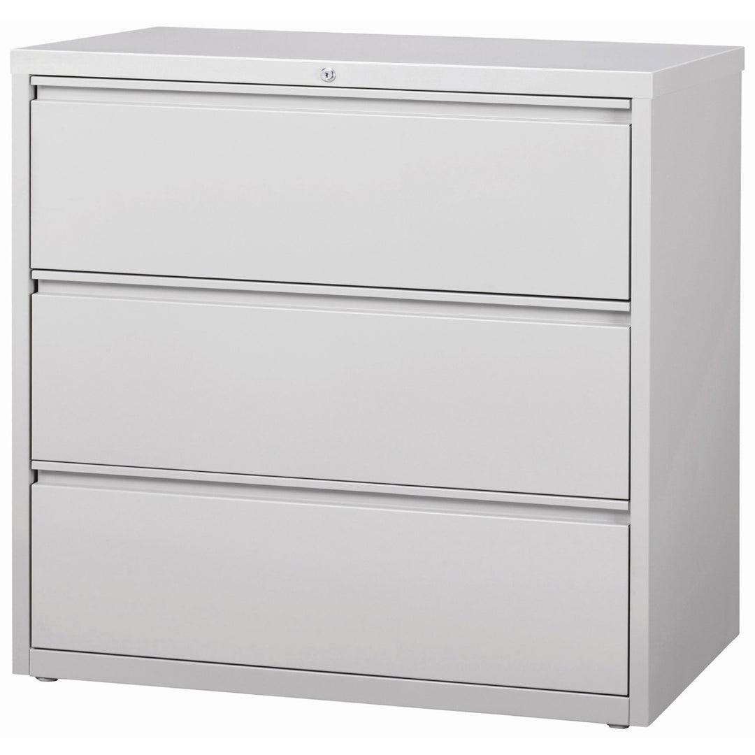 Image of Lorell Lateral File, 3DRW, 42"x18-5/8"x40-1/4", Lt Gray