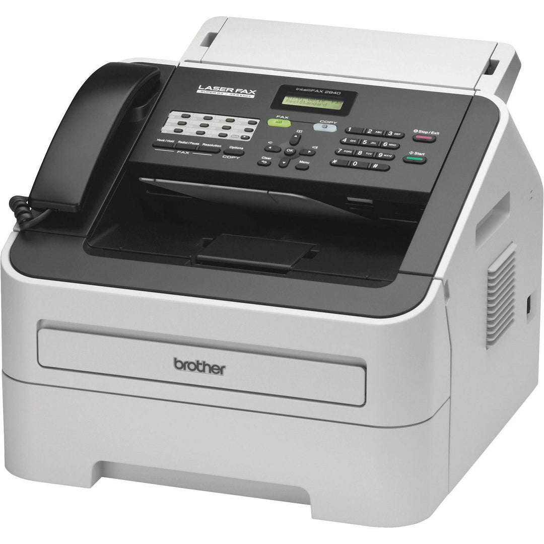 Image of Brother Laser Fax, 250 Sht Cap, 14"x14-3/5"x12-1/5", GYBK