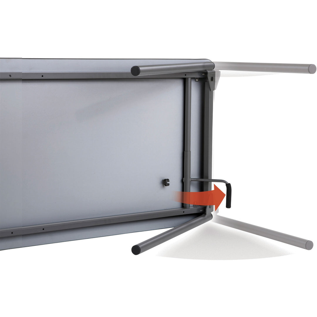 Image of Iceberg 65834 Maxx Legroom  Wood Folding Table