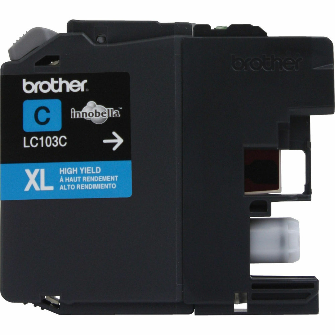 Image of Brother Innobella LC103C LC103 Ink Cartridge, 600 Pages, 1 Each