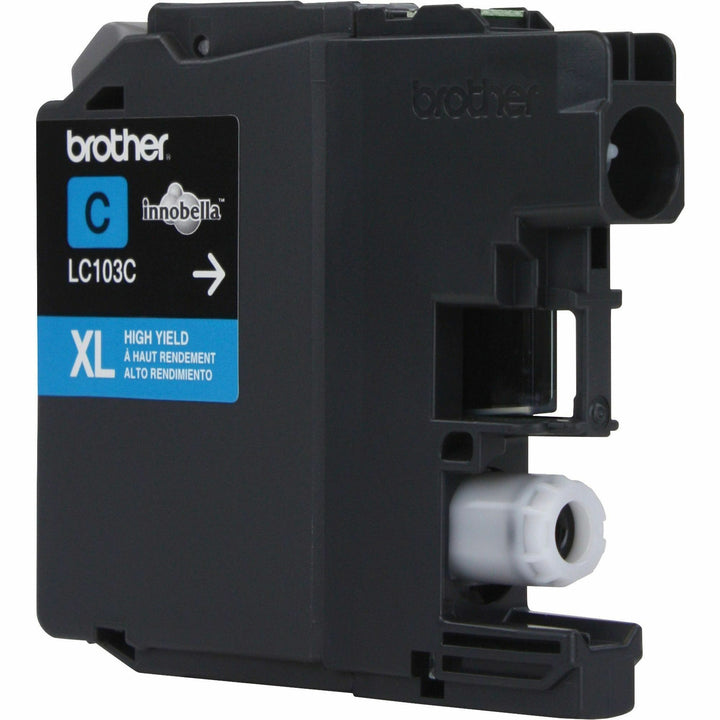 Image of Brother Innobella LC103C LC103 Ink Cartridge, 600 Pages, 1 Each