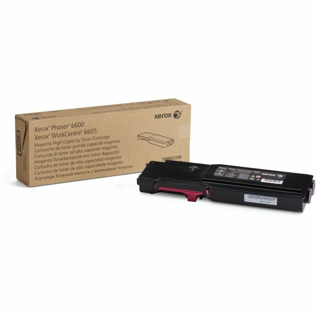 Image of Xerox® 106r02226 High-Yield Toner, 6,000 Page-Yield, Magenta
