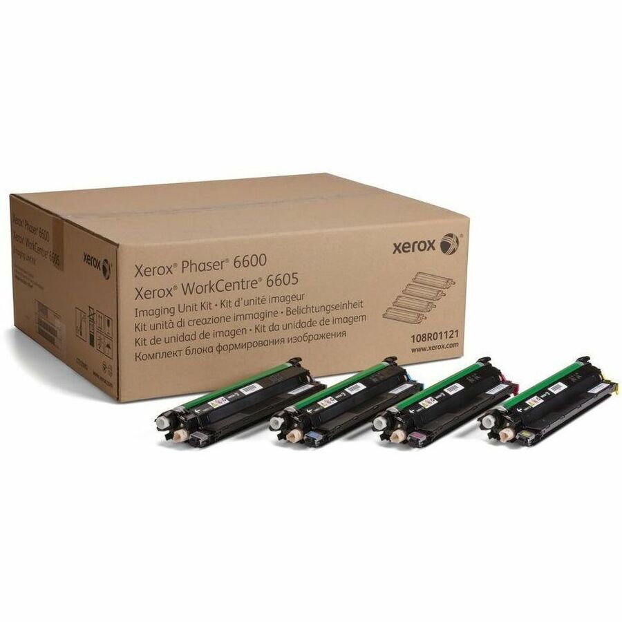 Image of Xerox 108R01121 Phaser 6600/WC 6605 Imaging Unit Kit, Laser Print Technology, 60000, 1 Kit