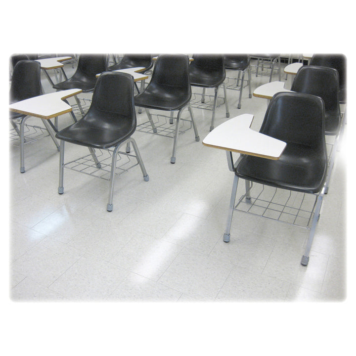 Image of Lorell Floor Protectors, Slip-On, 1"to1-3/8" Round Legs, 8/PK, GY