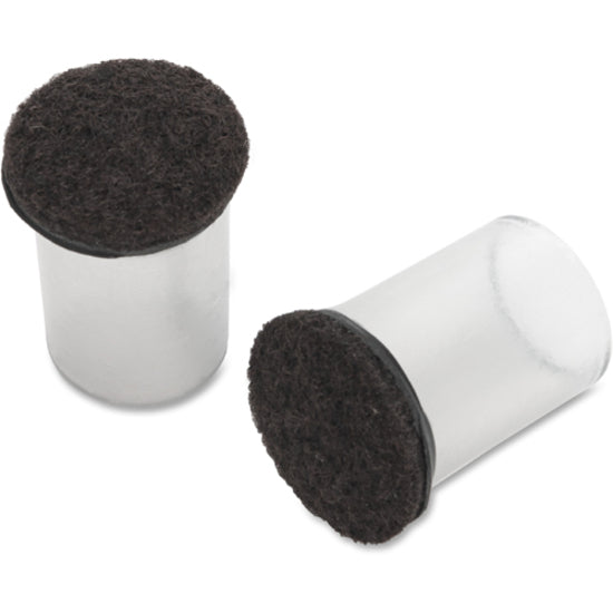 Image of Lorell Floor Protector,7/8"FlexSleeve,1-1/8"BaseDia,1-5/8"H,8/PK,CL