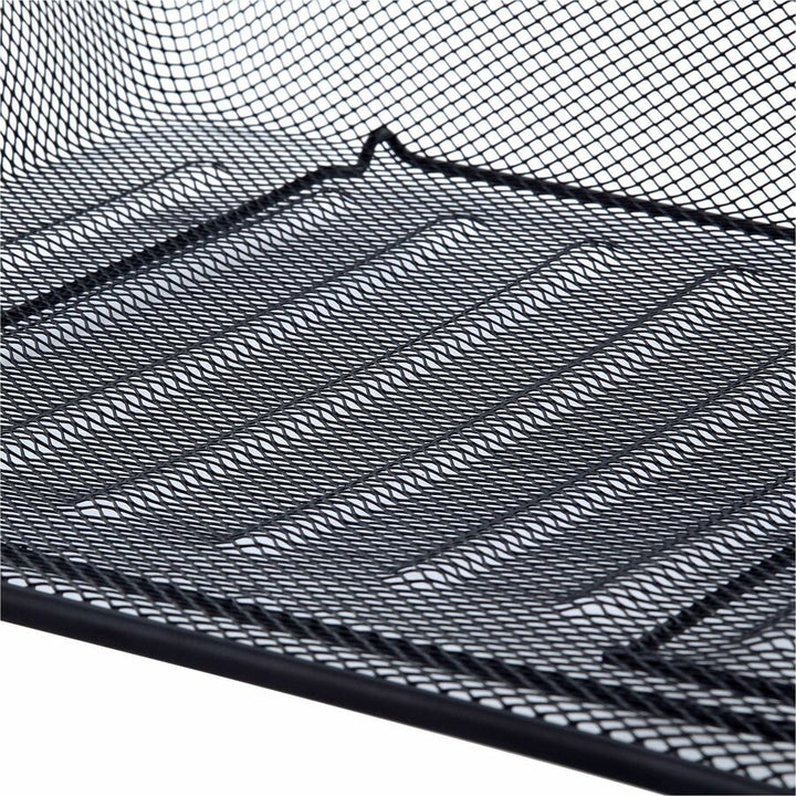 Image of Lorell Letter Tray, Side Load, 14-1/4"x10-3/4"x3", Black Mesh