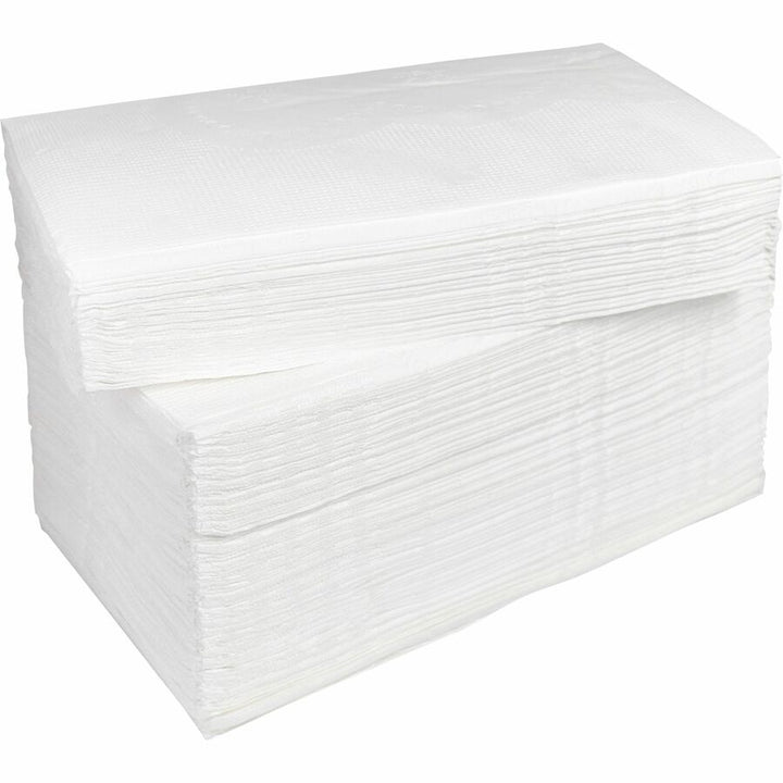 Image of Genuine Joe Dinner Napkins,1/8 Fold,2-Ply,17"x15",100/PK,30PK/CT,WE