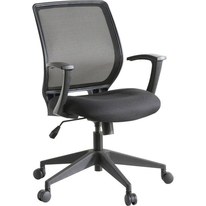Image of Lorell Executive Chair, Mesh Mid Back, 27"x26"x40-3/4", BK
