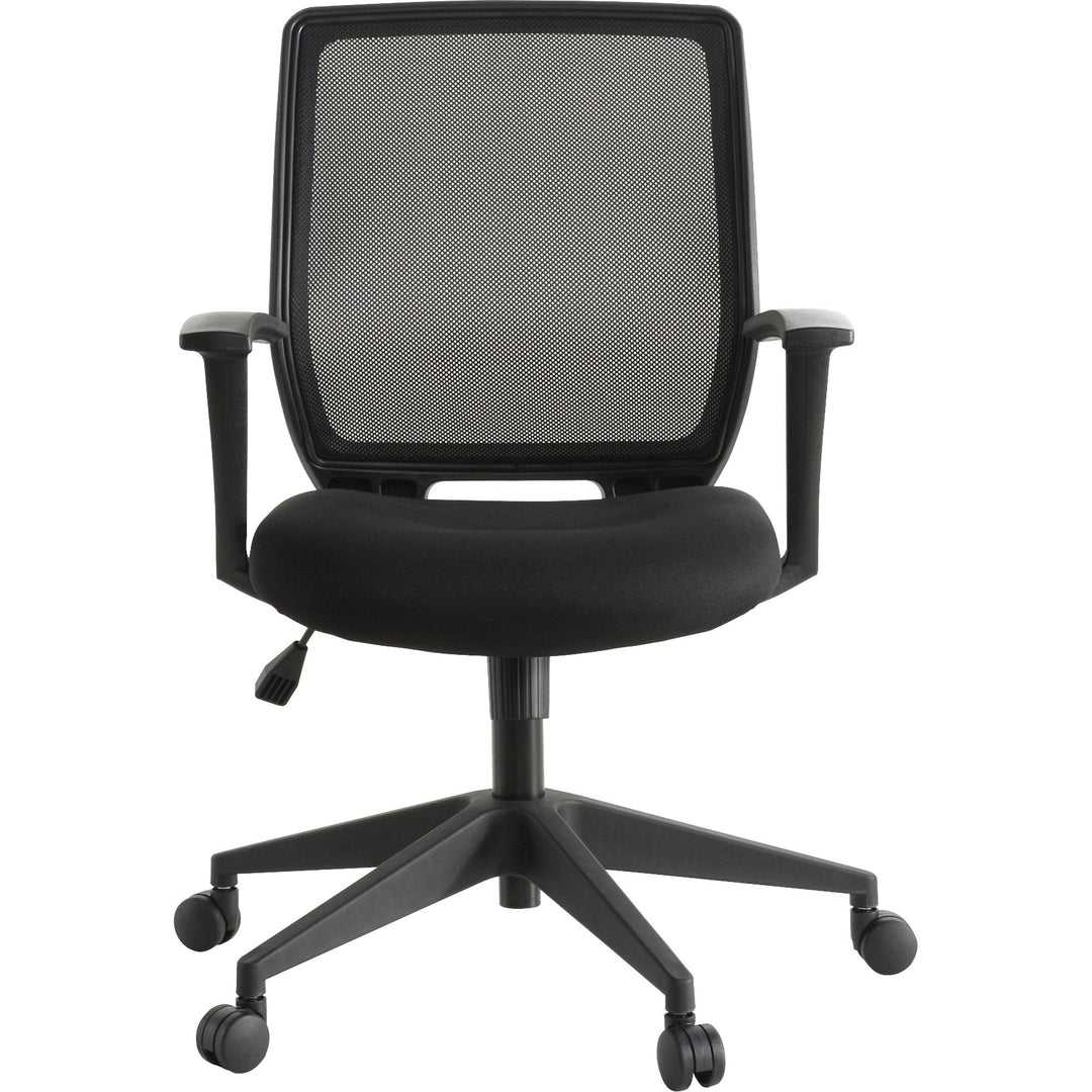 Image of Lorell Executive Chair, Mesh Mid Back, 27"x26"x40-3/4", BK