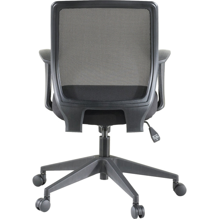 Image of Lorell Executive Chair, Mesh Mid Back, 27"x26"x40-3/4", BK