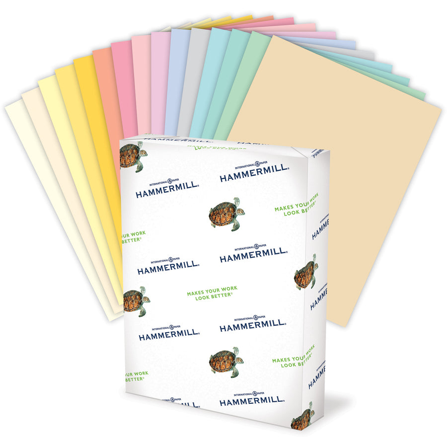 Image of Hammermill Paper for Copy 8.5x11 Colors Recycled Copy Paper, Pink