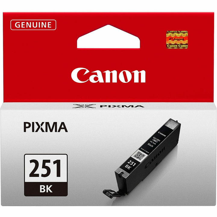 Image of Canon CLI-251BK CLI251 Ink Cartridges, 290 Pages, 1 Each