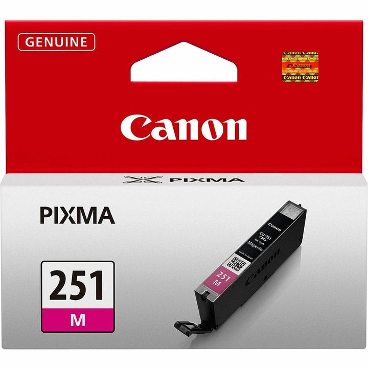 Image of Canon CLI251M CLI251 Ink Cartridges, Inkjet, Magenta, 1 Each
